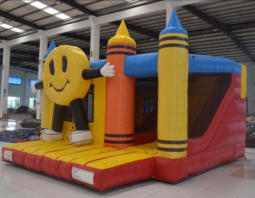 Castelo Bouncy inflável da casa do salto da explosão de encerado EN71