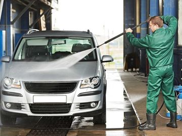 Fácil inflável durável da esteira da lavagem de carros estabelecido com o ventilador do CE/UL