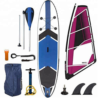 Prancha inflável do Sup da placa de pá do Sup do windsurfe do OEM para crianças e adulto