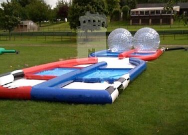 Rampa inflável soldada da raça de bola de Zorb dos brinquedos infláveis exteriores engraçados