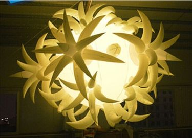 Abrigando a iluminação conduzida inflável feito-à-medida com material de pano de Oxford
