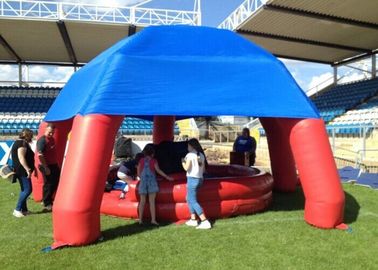 Grandes infláveis do abrigo da explosão da barraca da aranha da barraca do Pvc do famoso comercial usados em touros do rodeio ostentam jogos
