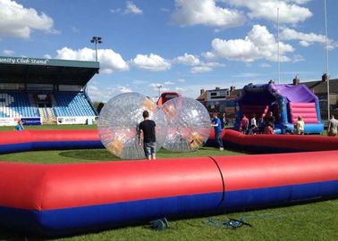 a impressão móvel vermelha gigante do autódromo da bola de 40ft Zorb personaliza