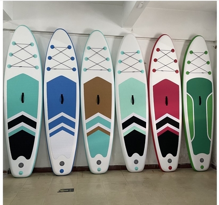 Da placa inflável do SUP do ponto da gota suporte de flutuação acima da pá da placa com acessórios completos