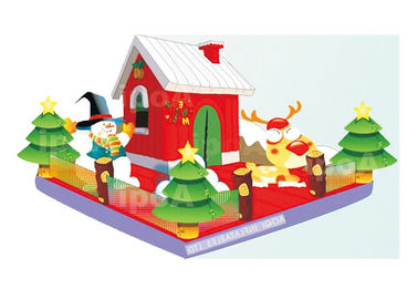 O castelo Bouncy das crianças infláveis personalizadas do campo de jogos da criança com corrediça