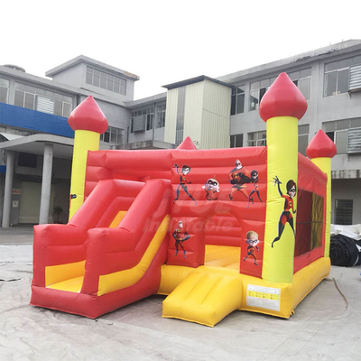 Casa de salto da caixa pequena Bouncy inflável feita sob encomenda das crianças do castelo