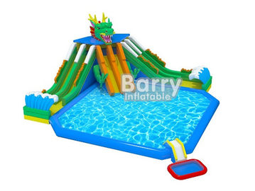 O parque inflável exterior do Aqua do campo de jogos/3 desliza o divertimento inflável da água para crianças