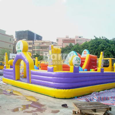 Brinquedo inflável divertido para parque de diversões Playground Combo saltitante Castelo de salto