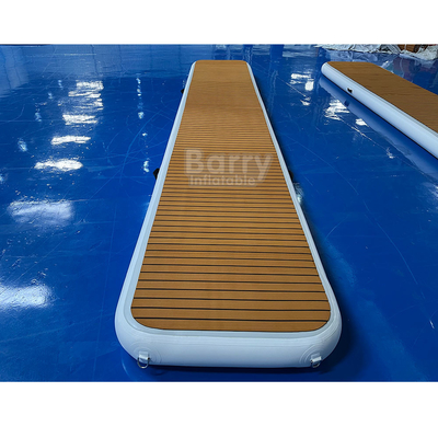 Dependem do tamanho Capacidade Inflação plataforma inflável de doca flutuante com bomba de ar para barco de esqui a jato motorizado