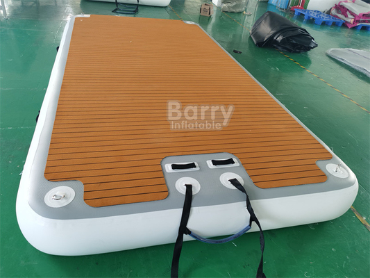 Docas de Jetski Flutuantes Pontoão de Iate Plataforma Inflavel Iate Inflavel Doca Para Água