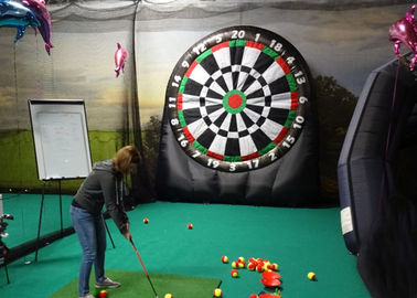 Placas de dardo infláveis gigantes do golfe das crianças e dos adultos com as bolas para parques, quadrados, jardins