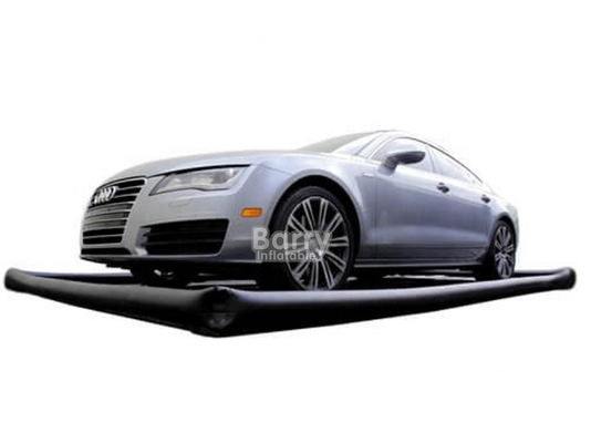 PVC Truck Inflatable Car Clean Pad PVC Portable Inflatable Car Wash Containment Mat Com Sistema de Recuperação de Água