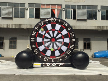 Placa de dardo inflável gigante, alvo do futebol/golfe para crianças