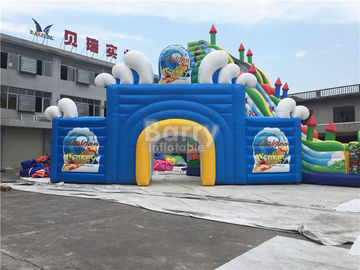 Entrada feita sob encomenda do arco/apoio de arco inflável para o parque de diversões
