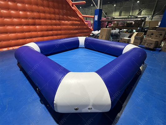 Instalação fácil Piscina inflável para crianças Grande diversão para botes de pára-choques Bolas de água