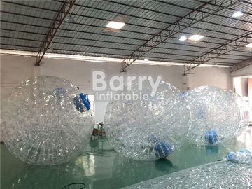 Bola inflável de Zorb da terra de TPU/PVC, bola abundante de Zorb do corpo claro