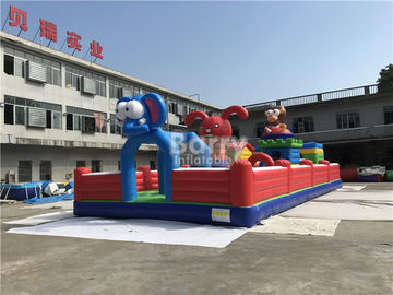 Equipamento inflável do castelo do parque temático do ar inflável exterior ou interno do campo de jogos da criança do divertimento