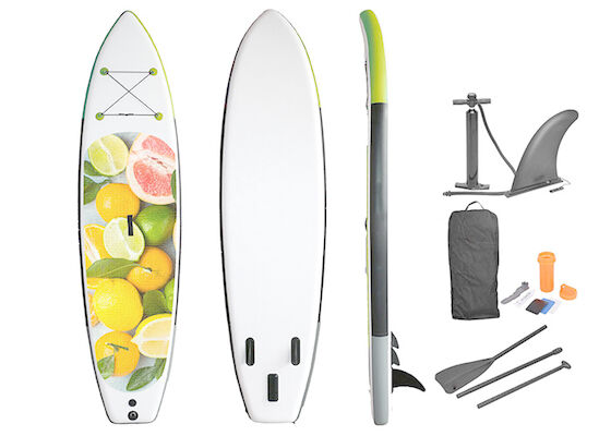 O ar feito-à-medida Sup 7,0 ft inflável levanta-se a placa de pá