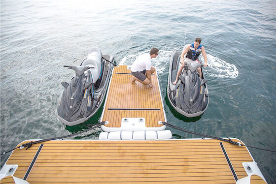 Flutuadores da associação e jangada Mesh Floating Docks inflável
