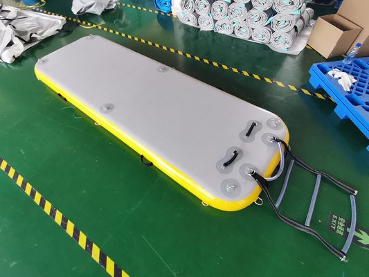 Tela feita sob encomenda do ponto da gota que flutua a doca inflável 3m do pátio 4m 5m 6m para o Sup e a pesca da nadada