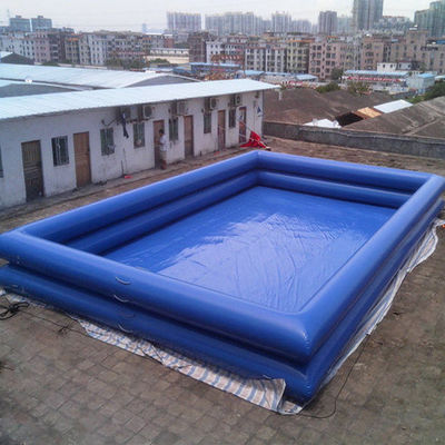 Piscina inflável de flutuação barata material durável do PVC 0.9mm