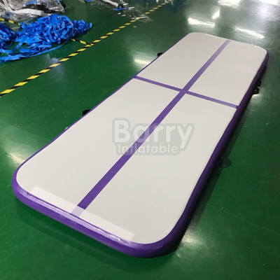 Ginástica inflável roxa profissional Mats Tumbling Air Track da cor 3x1m