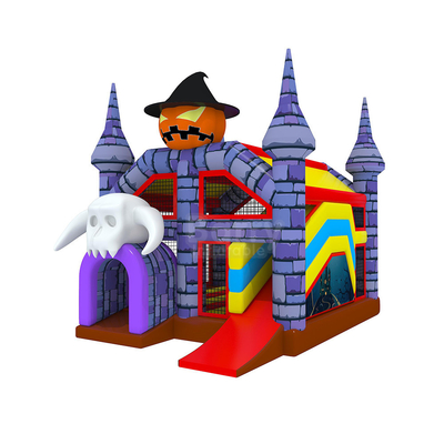Da casa inflável do leão-de-chácara do PVC das crianças castelo de salto para o festival de Dia das Bruxas