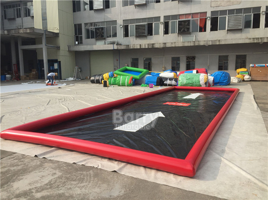 Tipo inflável comercial do selo de Mat Easy Set Up Air da lavagem de carros