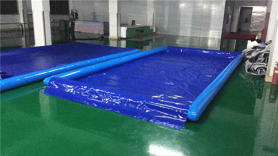 Esteira inflável impermeável hermética 6x3m da lavagem de carros personalizados