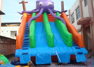 Corrediça inflável comercial amusing, corrediça inflável da associação para o parque da água