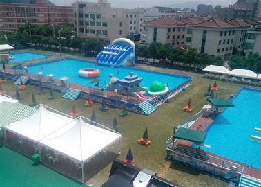 Associação do quadro do metal da família com PVC impermeável, grupo do equipamento da piscina