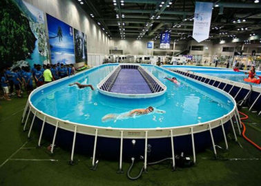 Engraçado acima do metal à terra moldou a piscina da armação de aço das piscinas/10ft