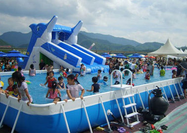 Retangulares comercial acima do aço da terra 12ft - piscinas quadro