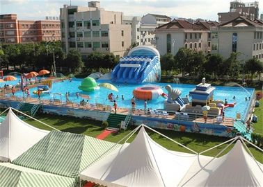 Parque de diversões inflável adulto do quadro da segurança com fogo - PVC resistente