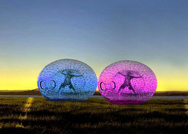 Bola inflável de Zorb do futebol do corpo dos brinquedos das crianças do interior de duas pessoas exterior