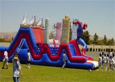 Grande curso de obstáculo comercial impermeável do leão-de-chácara do homem-aranha para o aluguel