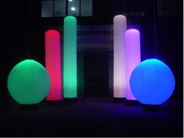 Lanterna inflável/iluminação do diodo emissor de luz da propaganda colorida para a celebração do evento