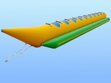 Brinquedos infláveis profissionais da água, jangada infláveis portáteis do barco de banana