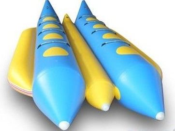 Da água dobro da pista de 8 pessoas barco de banana inflável com encerado do PVC