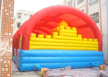 Alugue o castelo Bouncy inflável para o salto/cidade inflável exterior do divertimento