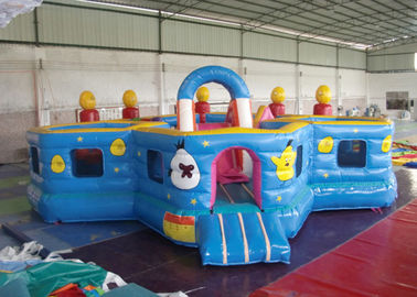 Campo de jogos inflável impermeável bonito da criança, arrendamento Bouncy do castelo das crianças