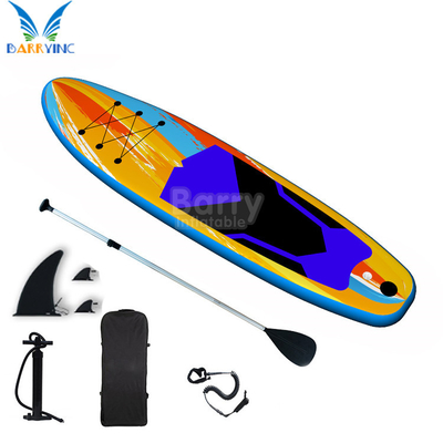 Placa inflável de grande resistência Isup Paddleboard do SUP do OEM 370 libras