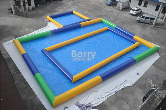 quadrado inflável de encerado do PVC de 0.9mm para a piscina do partido