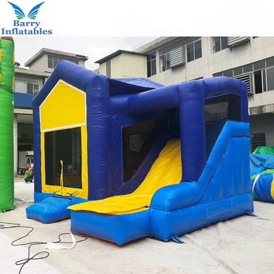 Os castelos de salto do castelo Bouncy inflável animal do PVC do tema 0.55mm deslizam