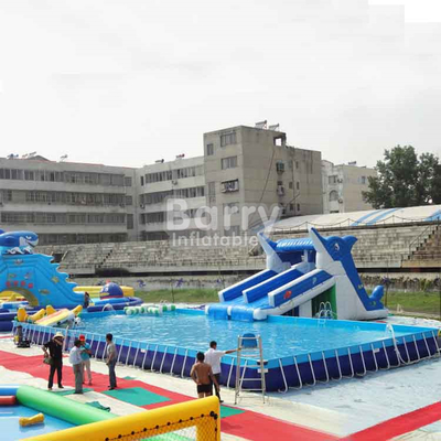 Altura impermeável da piscina 1m do PVC da resistência de fogo
