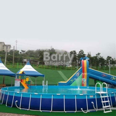 Associação de água portátil personalizada em volta da piscina de recipiente móvel