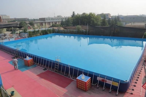 Projeto grande retangular acima da altura portátil à terra da piscina 1.5m