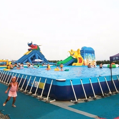 equipamento comercial portátil da piscina da associação de água do PVC de 0.9mm