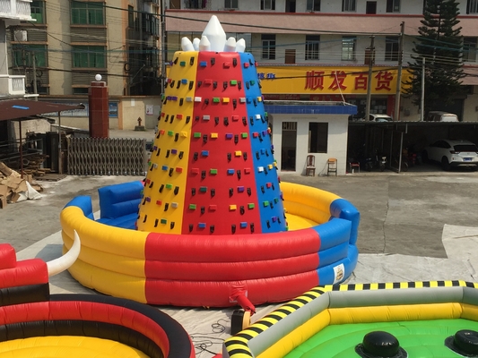 Parede inflável exterior da escalada do PVC que salta o castelo Bouncy